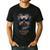 Yorkie Dad Cute Cool Dog In Sunglasses C Men's Casual T-Shirt Black