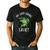 Youth Boy My Lucky Fishing-Shirt Bass Fish Dad Men's Casual T-Shirt Black Youth Boy My Lucky Fishing-Shirt Bass Fish Dad Men's Casual T-Shirt Black