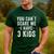 3 Kids Mom Of Three Dad Of 3 Children Parents Men's Casual T-Shirt Forest