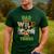 3rd Birthday Zoo Safari Jungle Dad Of The Wild And Three Men's Casual T-Shirt Forest