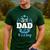 3rd Time Dad Dad Pregnancy It's a Boy Men's Casual T-Shirt Forest