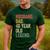 40th Birthday For Men Vintage Dad 1980 Men's Casual T-Shirt Forest