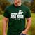 Aba Bear For Jewish Dad With Four Kids On Father's Day Men's Casual T-Shirt Forest