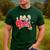 American Dad Show Logo With Family Cartoon Men's Casual T-Shirt Forest
