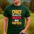 Anime Fathers Day Japanese Manga Otaku Kawaii Anime Dad Men's Casual T-Shirt Forest