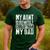 My Aunt Is Definitely Cooler Than My Dad Boy Girl Aunt Love Men's Casual T-Shirt Forest