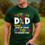 Autism Dad Puzzle Ribbon Proud Son Hero Autism Awareness Men's Casual T-Shirt Forest Autism Dad Puzzle Ribbon Proud Son Hero Autism Awareness Men's Casual T-Shirt Forest