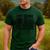 Awesome Like My Dad Fathers Day Usa Flag Dad Husband Family Men's Casual T-Shirt Forest