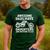 Awesome Dads Have Daughters And Motorcycles Men Fathers Day Men's Casual T-Shirt Forest