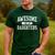 Awesome Like My Daughters Father's Day Dad Men's Casual T-Shirt Forest Awesome Like My Daughters Father's Day Dad Men's Casual T-Shirt Forest