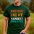 Awesome Like My Youngest Daughter Father’s Day Humor Dad Mom Men's Casual T-Shirt Forest