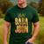 Baba Joon Persian Dad Iran Quote Iranian Fathers Day Men's Casual T-Shirt Forest