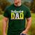 Ballpark Dad Baseball Softball Dad Of Ballers Men's Casual T-Shirt Forest