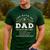 The Bank Of Dad Father's Day College Tuition Student Men's Casual T-Shirt Forest