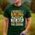 Barrel Racing Dad Horse Barrel Racer Men's Casual T-Shirt Forest