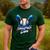 Baseball Drip Dad Father Day Birthday Group Matching Family Men's Casual T-Shirt Forest