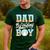 Baseball Ice Cream Drip Dad Of The Birthday Boy Baseball Men's Casual T-Shirt Forest