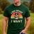Basset Hound Shirts I Do What I Want Basset Hound Dad Men's Casual T-Shirt Forest