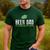 Beer Dad Shirt Cute Hops Drinking Men's Casual T-Shirt Forest