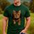Bengal Cat Lover Animal Pet Bengal Cat Owner Mom Cat Dad Cat Men Women Kids Men's Casual T-Shirt Forest