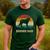Berner Dad For Men Bernese Mountain Dog Vintage Dad Men's Casual T-Shirt Forest