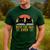 Best Cat Dad Ever Retro Style Cats Lover Men's Casual T-Shirt Forest