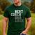 Best Coach Dad Ever Football Soccer Baseball Basketball Men's Casual T-Shirt Forest