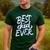 Best Dad Ever Men's Casual T-Shirt Forest