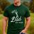 Best Dad By Par Father's Day Golf Daddy Golfing Golfer Men's Casual T-Shirt Forest