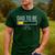 Best Expecting Dad Dad To Be Men's Casual T-Shirt Forest