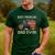 Best Frenchie Dad Ever Bulldog American Flag Men's Casual T-Shirt Forest