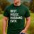 Best House Husband Ever Stay At Home Dad Men's Casual T-Shirt Forest