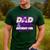 Birthday Girl Dad Of The Birthday Girl Spider Birthday Party Men's Casual T-Shirt Forest