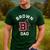 Brown University Bears Arched Dad Men's Casual T-Shirt Forest Brown University Bears Arched Dad Men's Casual T-Shirt Forest