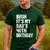 Bruh It's My Dad's 40th Birthday Bday Father Son Men's Casual T-Shirt Forest