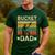 Bucket Dad Softball Dad Baseball Coach Father's Day Men's Casual T-Shirt Forest Bucket Dad Softball Dad Baseball Coach Father's Day Men's Casual T-Shirt Forest