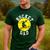 Bucket Dad Softball Dad Baseball Father's Coach Men's Casual T-Shirt Forest