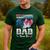 Burnouts Or Bows Your Dad Loves You Gender Reveal Men's Casual T-Shirt Forest