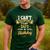 I Can't Keep Calm It's My Dad Birthday Men's Casual T-Shirt Forest