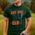 Cat Dad Club Life Is Better With Cats Father's Day Cat Dad Men's Casual T-Shirt Forest