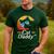 Cat Daddy Vintage 80s Style Cat Retro Sunglasses Distressed Men's Casual T-Shirt Forest
