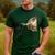Cat Shirts For MenWomen Cat Shirts For Cat DadMom Men's Casual T-Shirt Forest