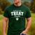 Certified Treat Dealer Dog Mom Dog Dad Men's Casual T-Shirt Forest