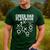 Cheer Dad Cheerleader Playbook Men's Casual T-Shirt Forest