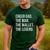 Cheer Dad Cheerleading Men's Casual T-Shirt Forest