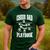 Cheer Dad Playbook Men's Casual T-Shirt Forest