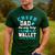 Cheer Dad Shirt Cheerleader Dad Cheerleading Competition Men Men's Casual T-Shirt Forest