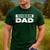 Cheer Dad Shirt Men Fathers Day Cheerleading Dad Men's Casual T-Shirt Forest Cheer Dad Shirt Men Fathers Day Cheerleading Dad Men's Casual T-Shirt Forest
