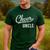 Cheer Dad Shirts Cheer Uncle Proud Cheerleading Uncle Men's Casual T-Shirt Forest