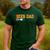 Cheerleader Dad Beer Cheerleading Cheer Dad Men's Casual T-Shirt Forest